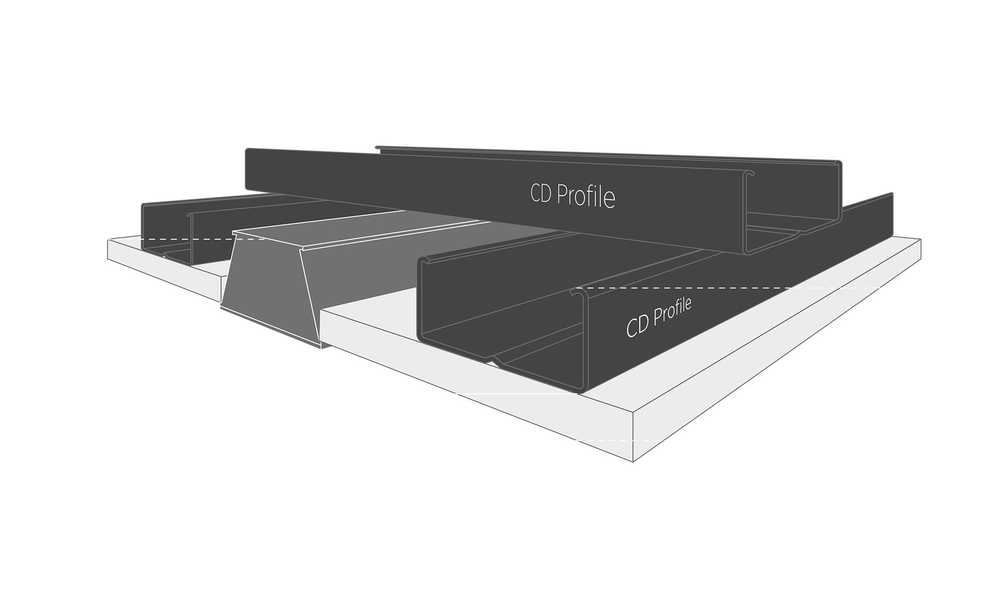 Slider Recessed Undercunstriction Ceiling Labelling PM A1
