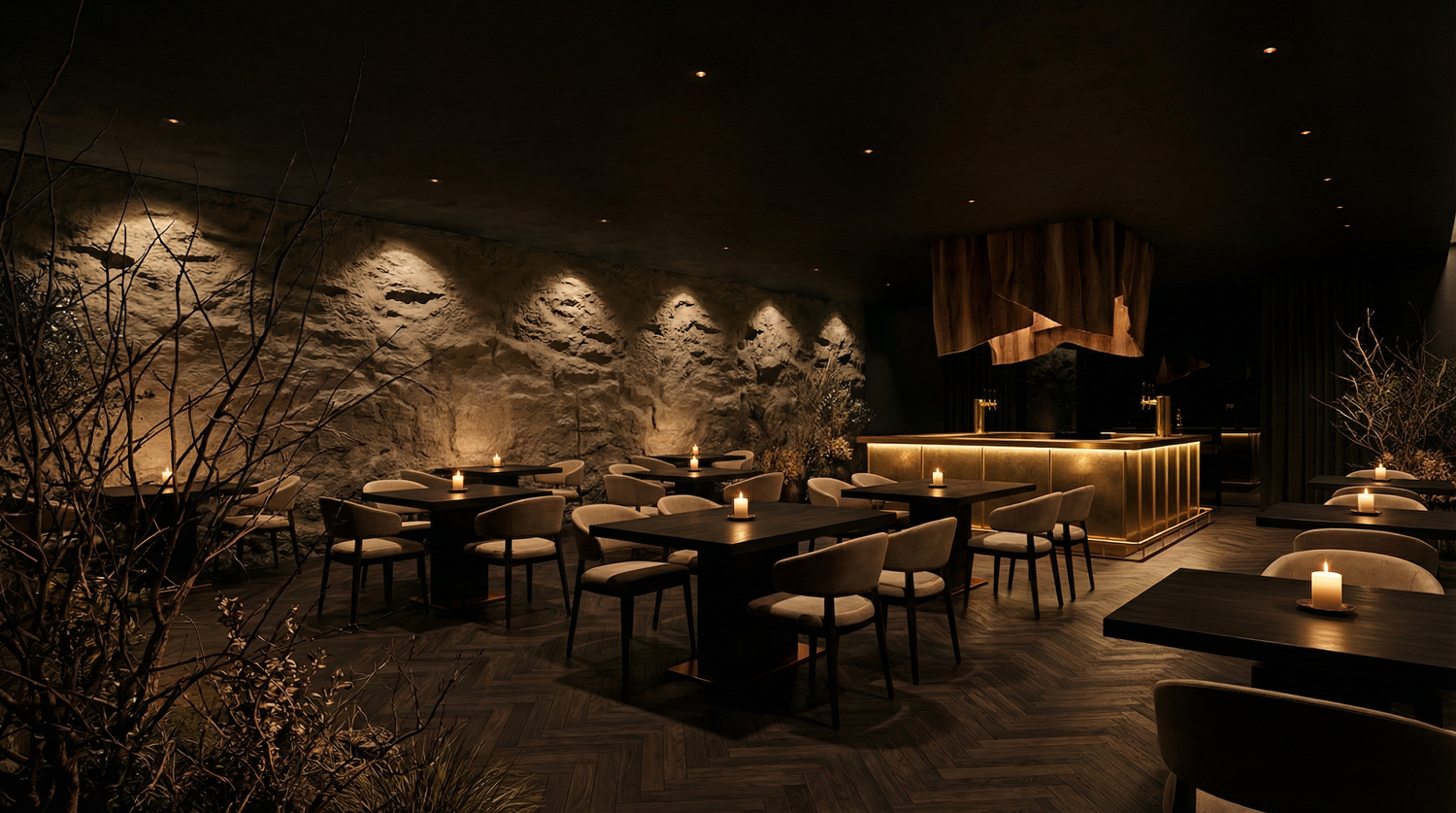 Bioniq Einbauspot In Restaurant