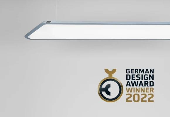 Hadi Teharani German Design Award Leuchte Bueroleuchte Pendelleuchte Flaechenleuchte
