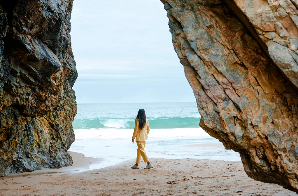 Joana Forjaz On The Beach