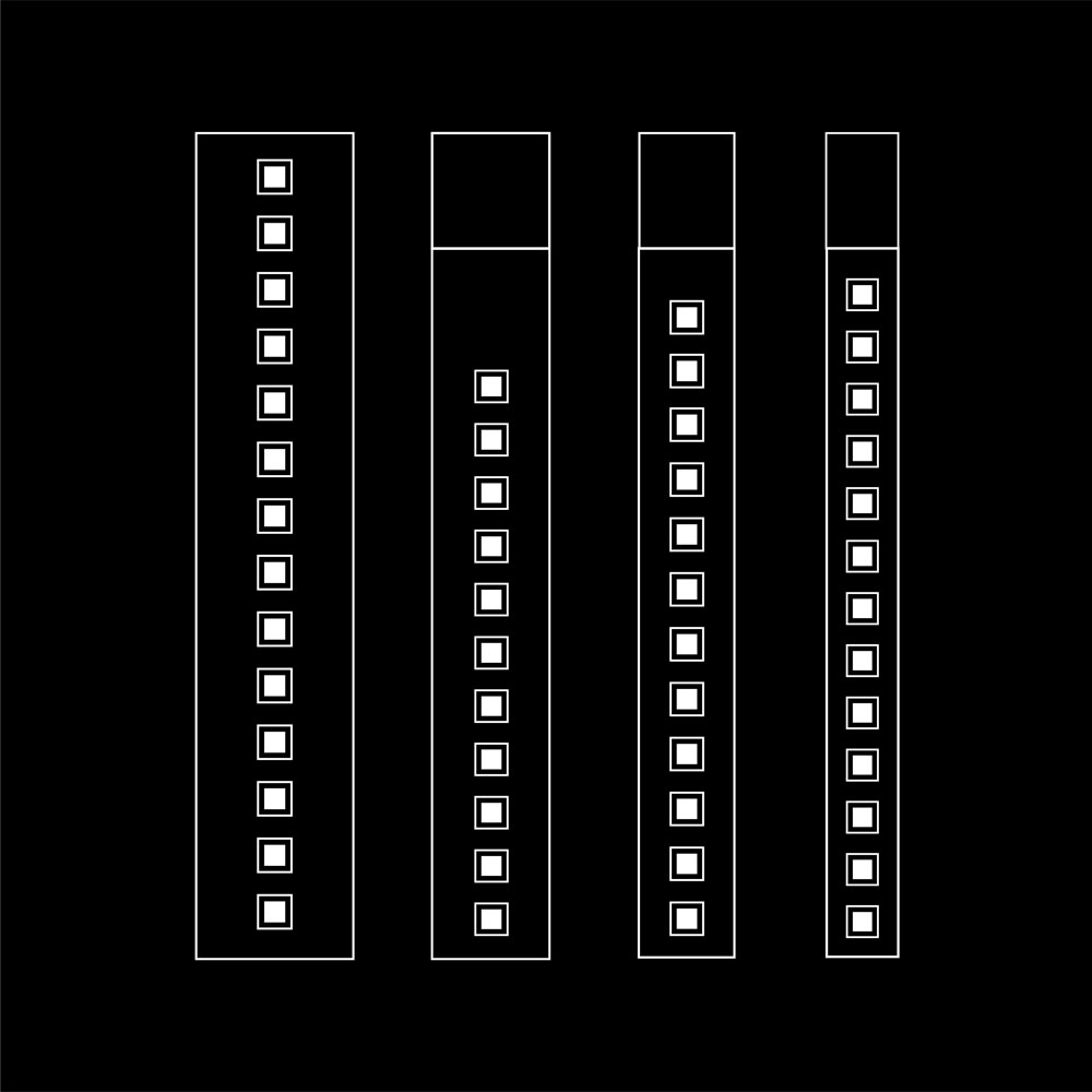 Universal flexibility with the Batwing lens – versatile application possibilities for indirect LED lighting. (Graphical representation)