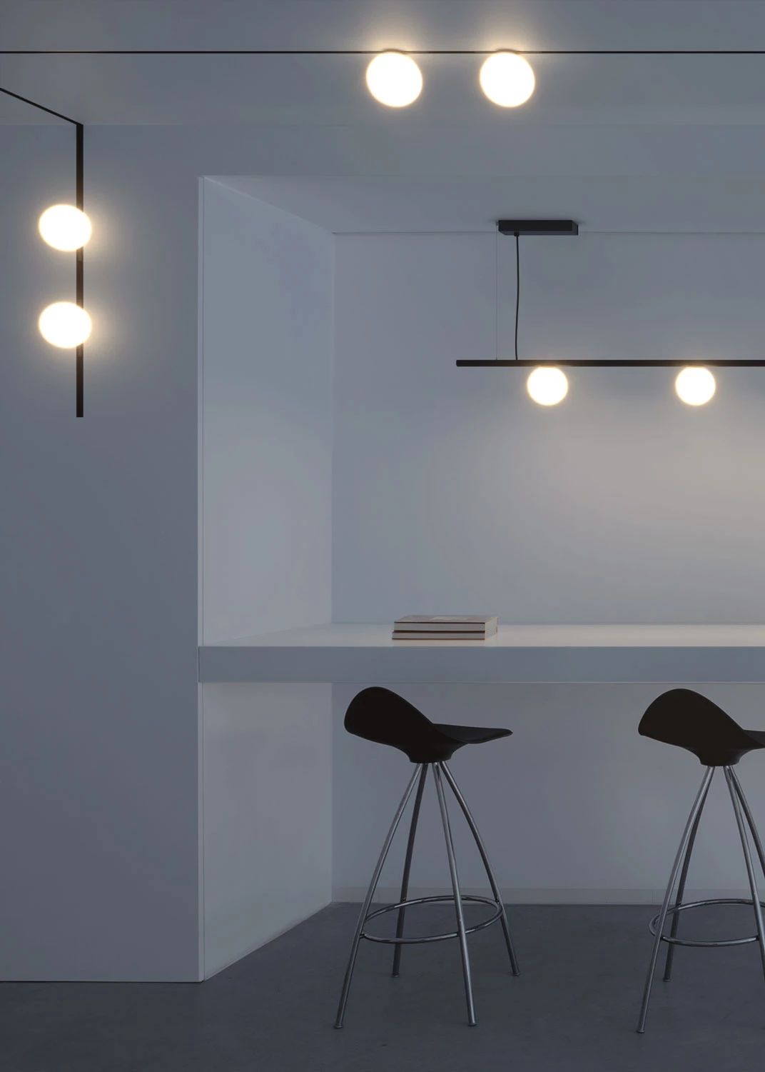 Minimal Track Bilo Einsatz Einbau Pende Decke Wand