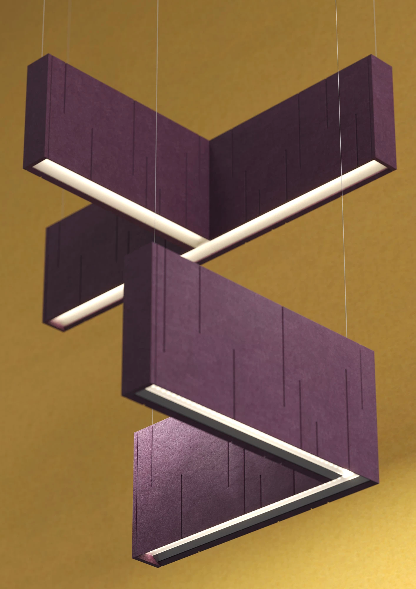 Prolicht PL Q1 2024 Unity Akustikleuchte Leuchte Paneel Design Leistungsstark