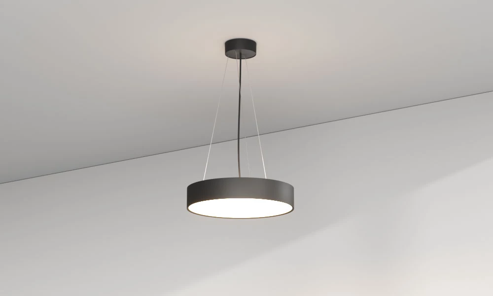 Pl Spring25 Sign Evo Runde Pendel Flaechenleuchte