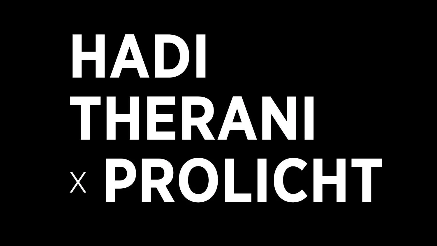 Hadi Teharani X Prolicht Designkooperation Leuchten Bueroleuchte