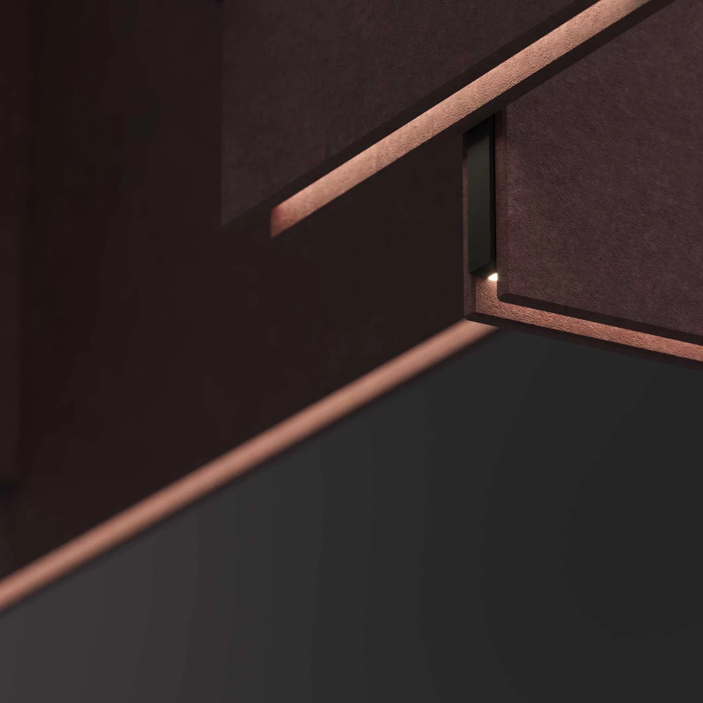 Lullaby Akustik Paneel Dunkelrot Leuchte Marc Sadler Jpg