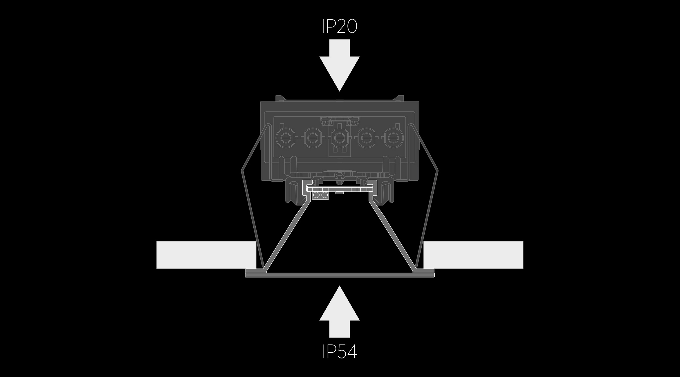 Slider Recessed Protectionclass PM A1