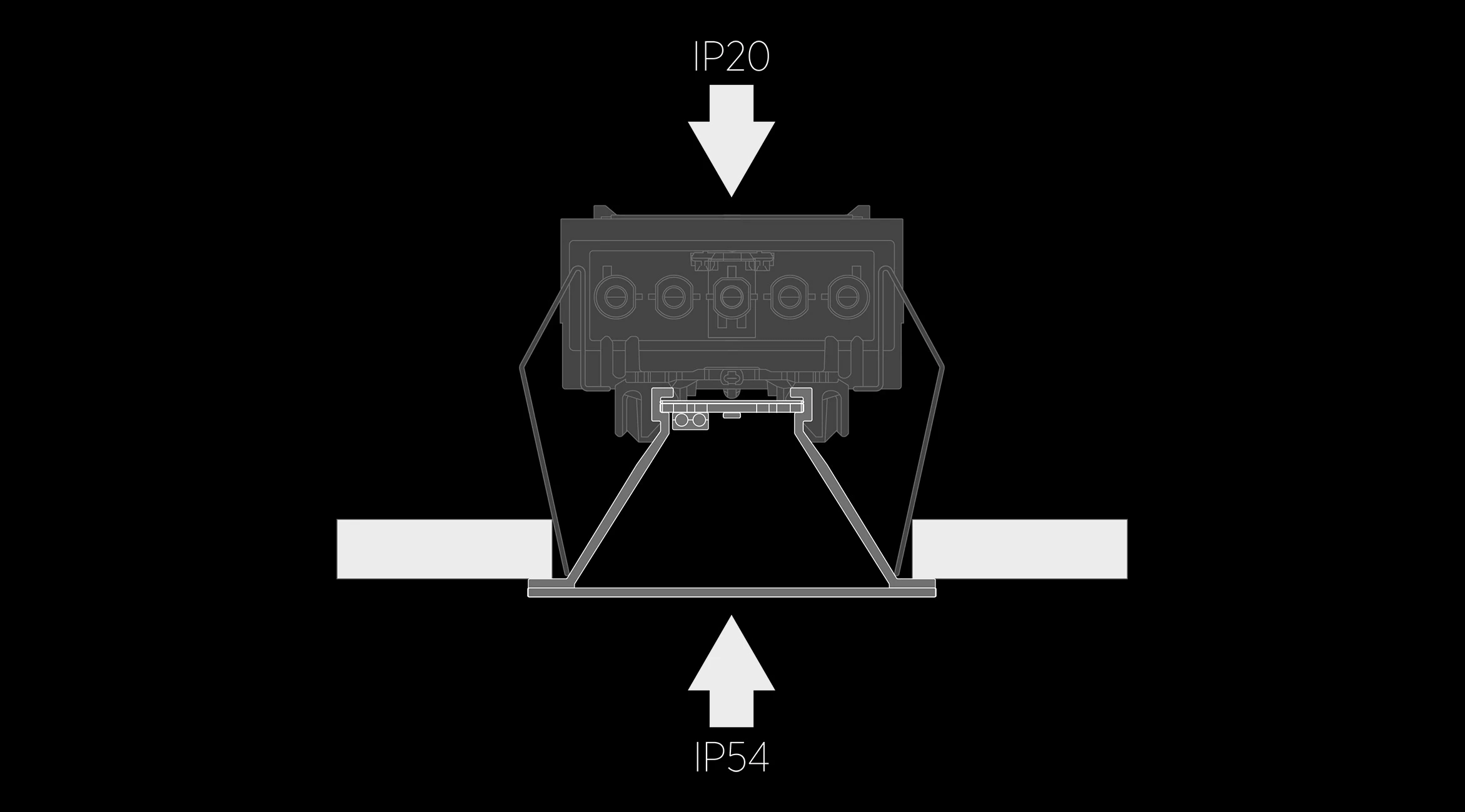 Slider Recessed Protectionclass PM A1