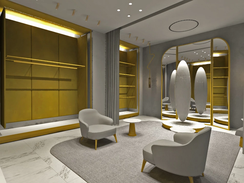 Relux Visualisierung Raum Innen