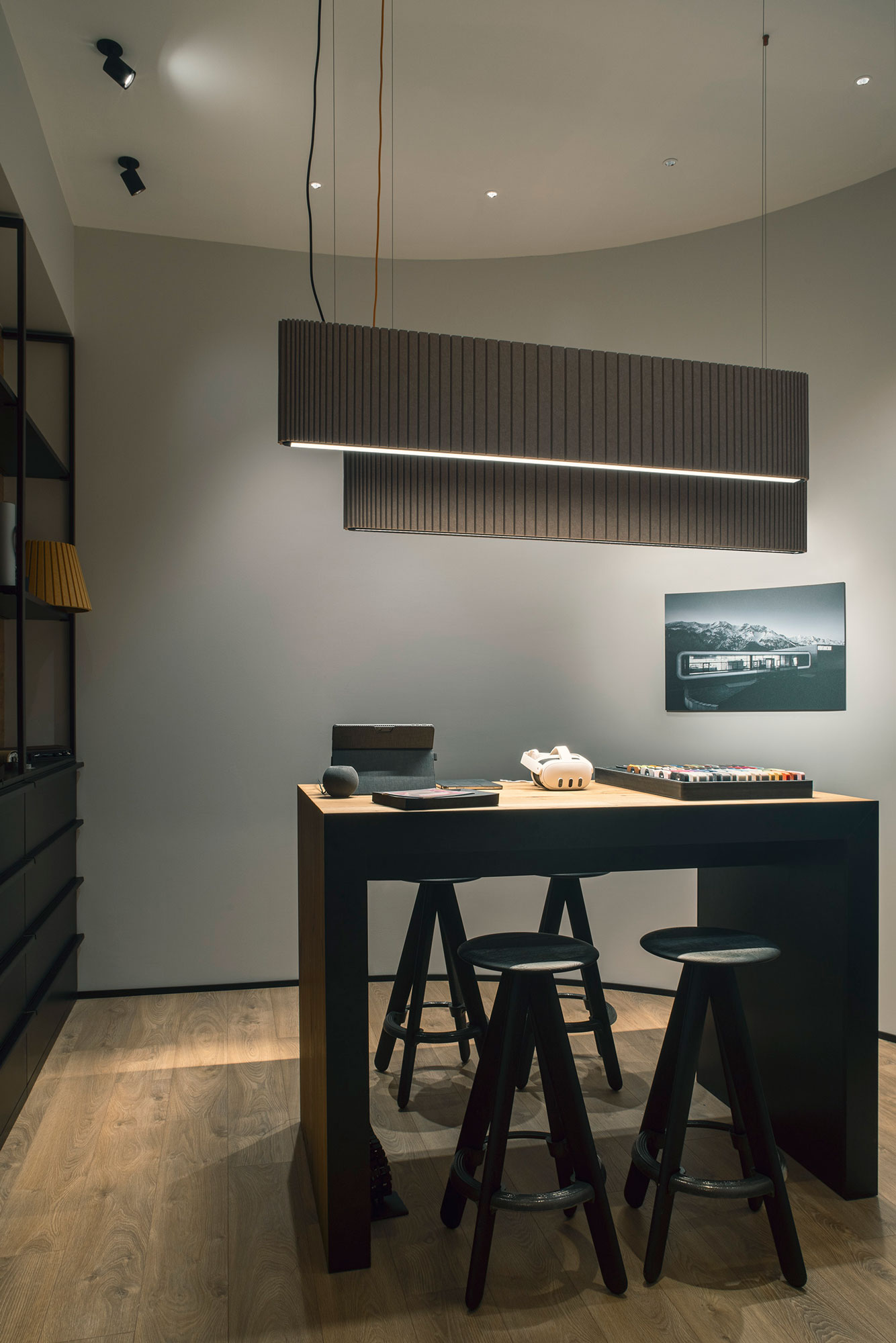 Colors Beleuchtung Beige Braun Akustikleuchte Pendelmontage