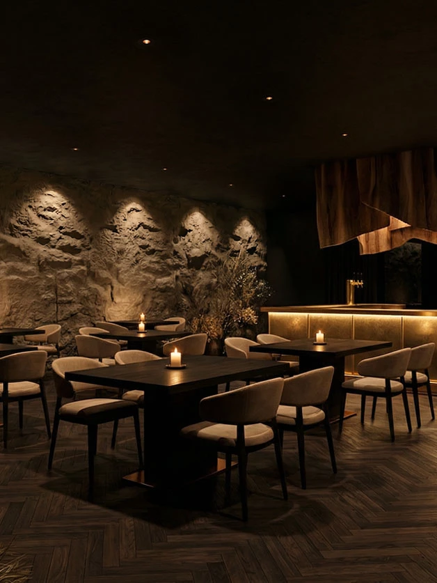 Bioniq Einbauspot In Restaurant