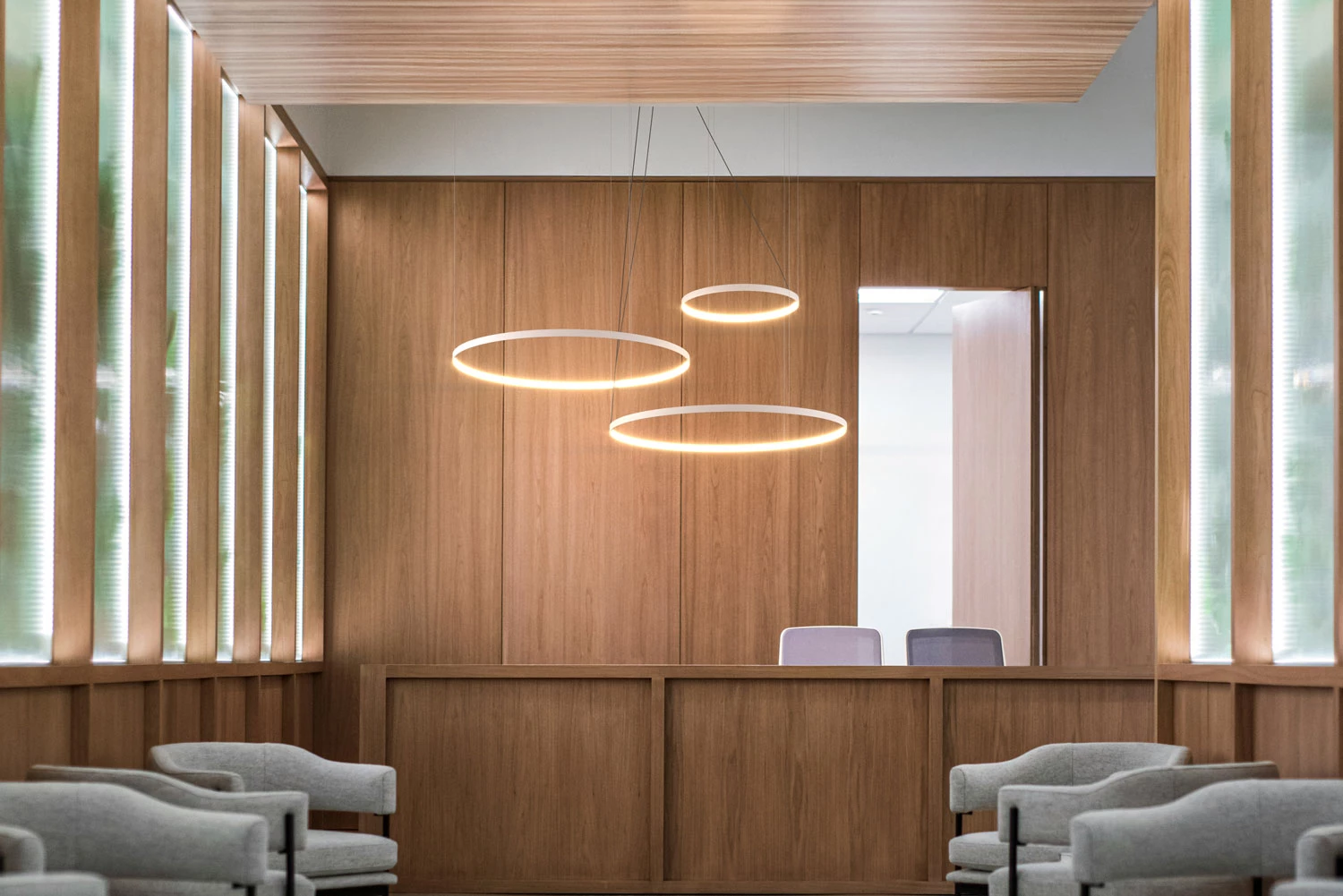 Glorious Silhouette Komposition Horizontal In Wartebereich Rezeption