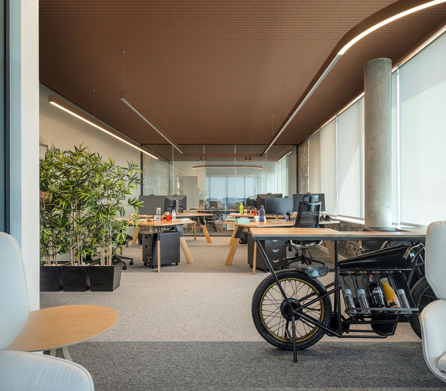 Forties Profilsystem Lichtsystem In Buero Office Umgebung