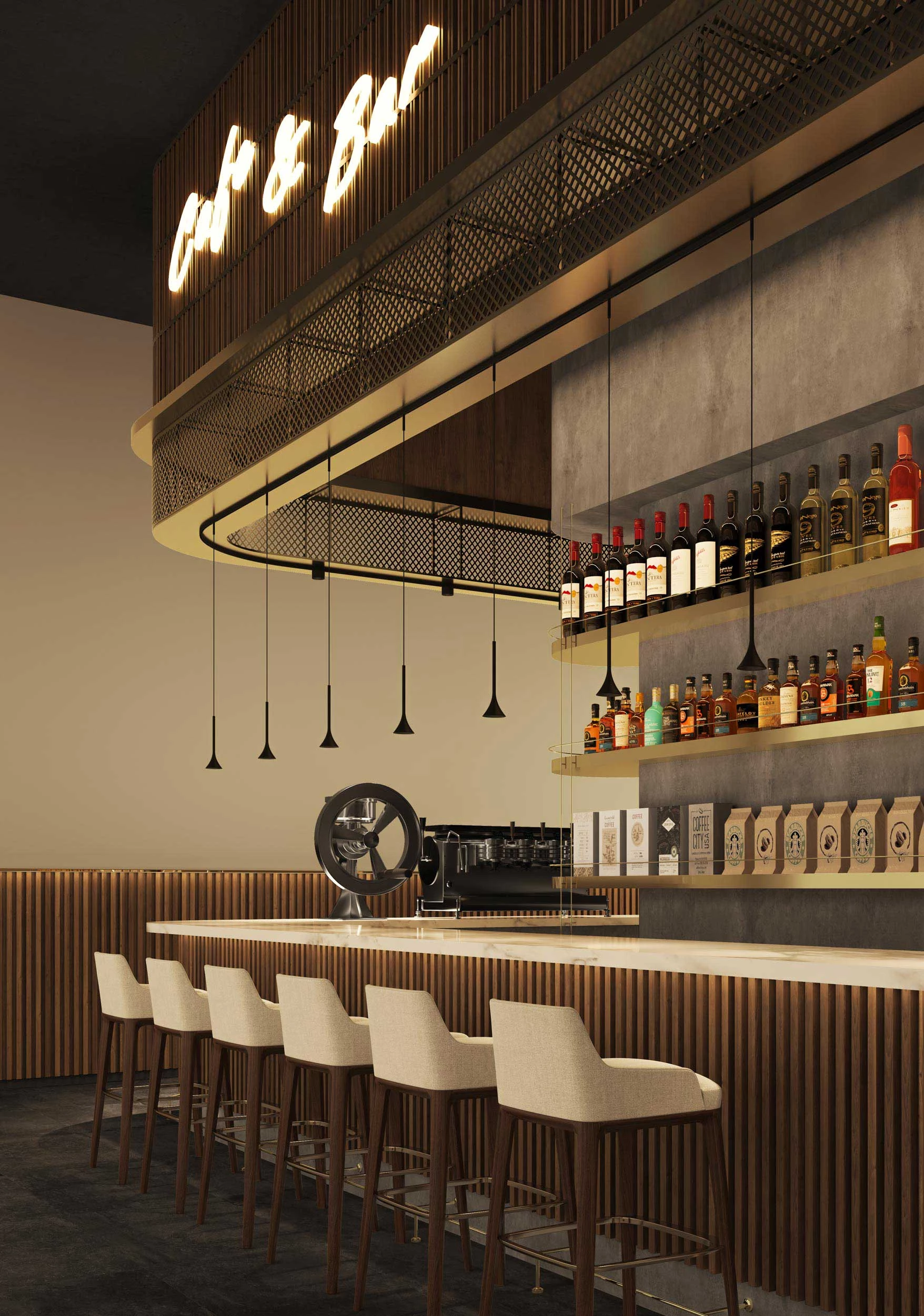 Just Black Bar Beleuchtung Minimalistisches Led Schienensystem